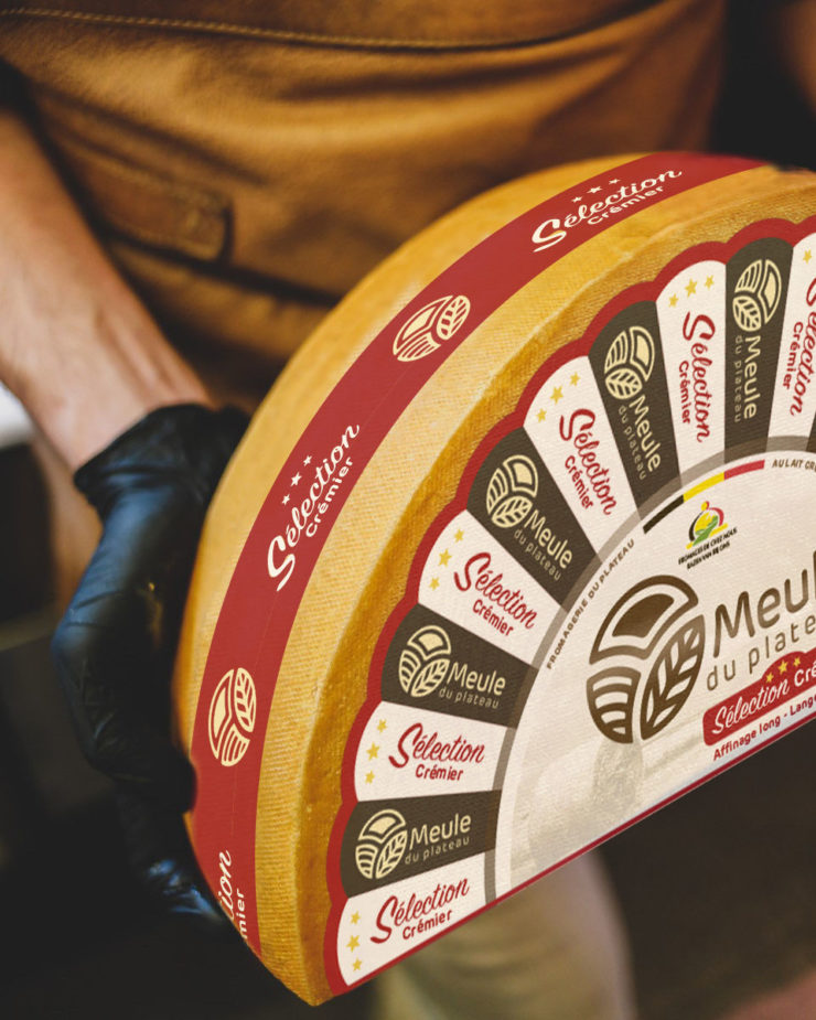 Meule du Plateau Sélection crémier top fromage belge
